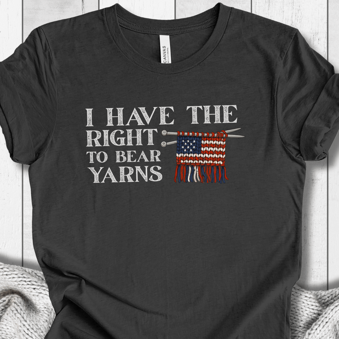 Bear Yarns Flag T-Shirt Dark Grey / S