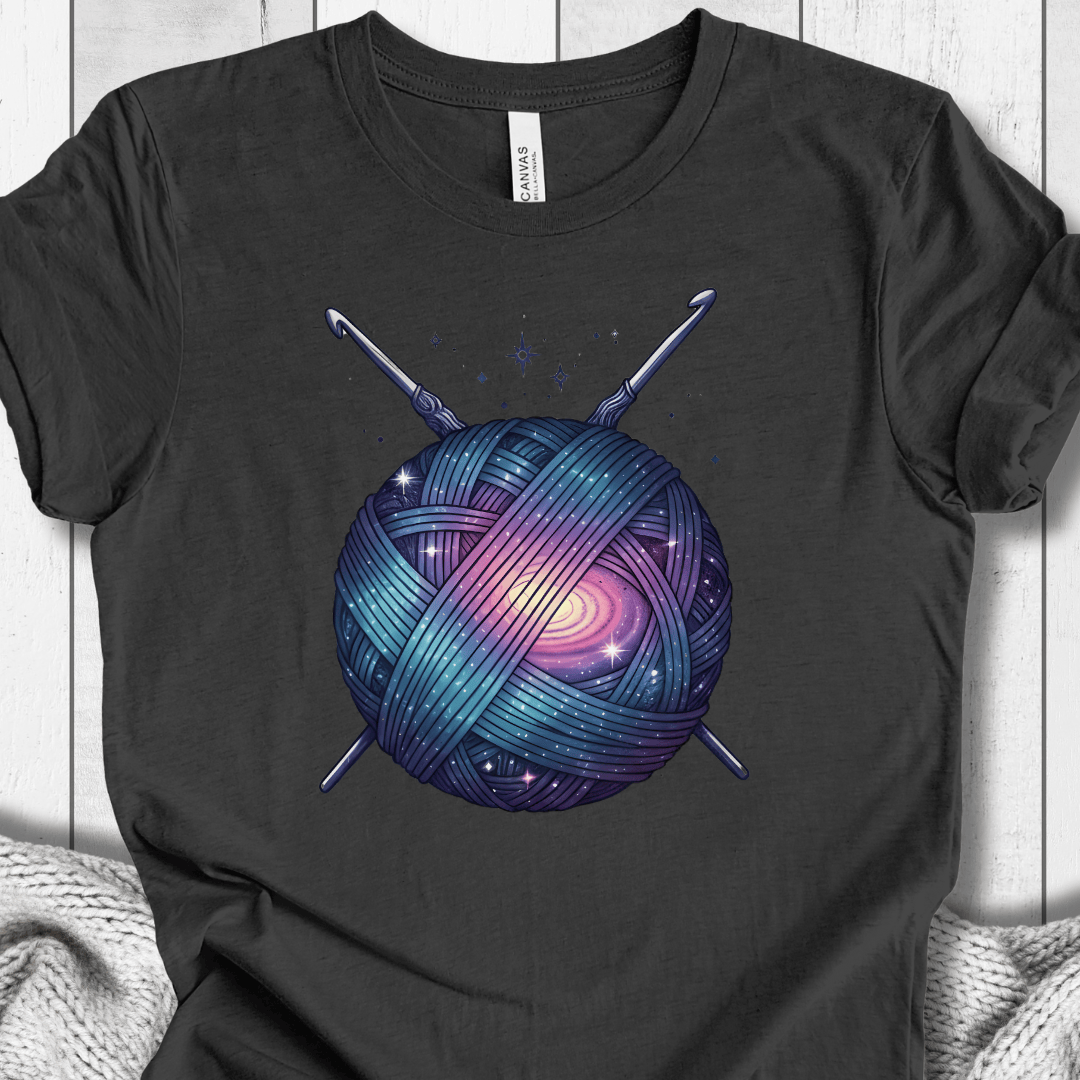 Crochetverse T-Shirt Dark Grey / S