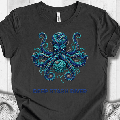 Deep Stash Divers T-Shirt Dark Grey / S