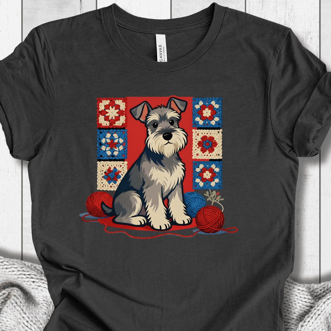 Dogs & Yarn T-Shirt Dark Grey / S