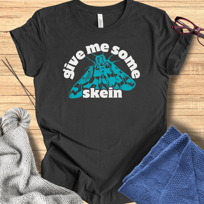 Give me some Skein T-Shirt Dark Grey / S