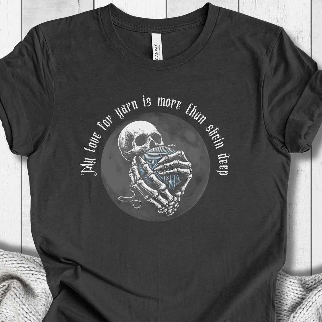 Skein Deep T-Shirt Dark Grey / S