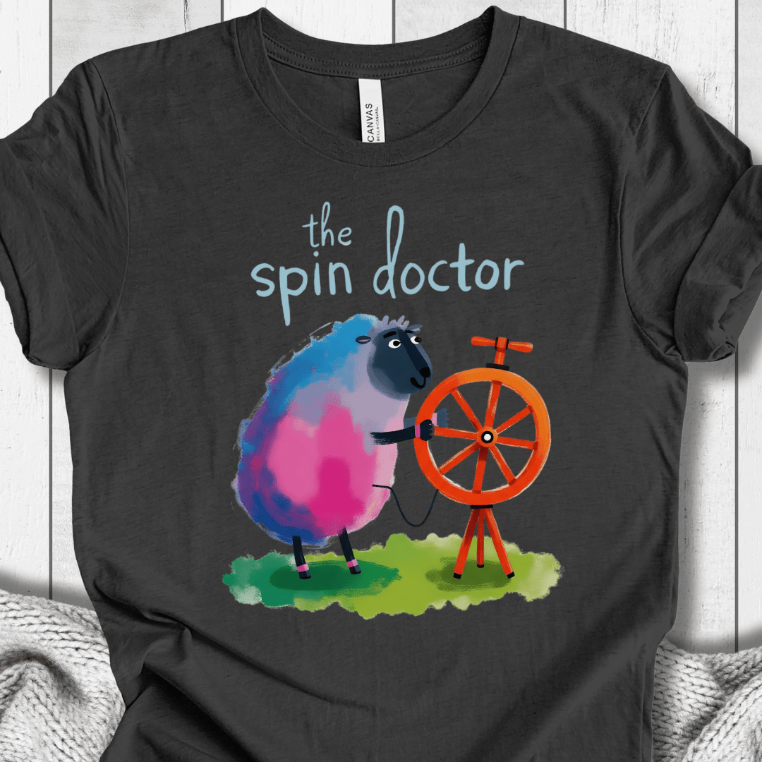 The Spin Doctor T-Shirt Dark Grey / S