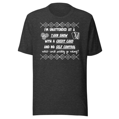 Unattended T-Shirt Dark Grey / S