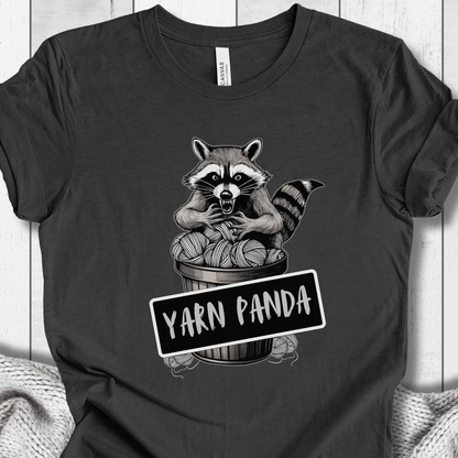 Feral Yarn Panda T-Shirt Dark Grey / XS