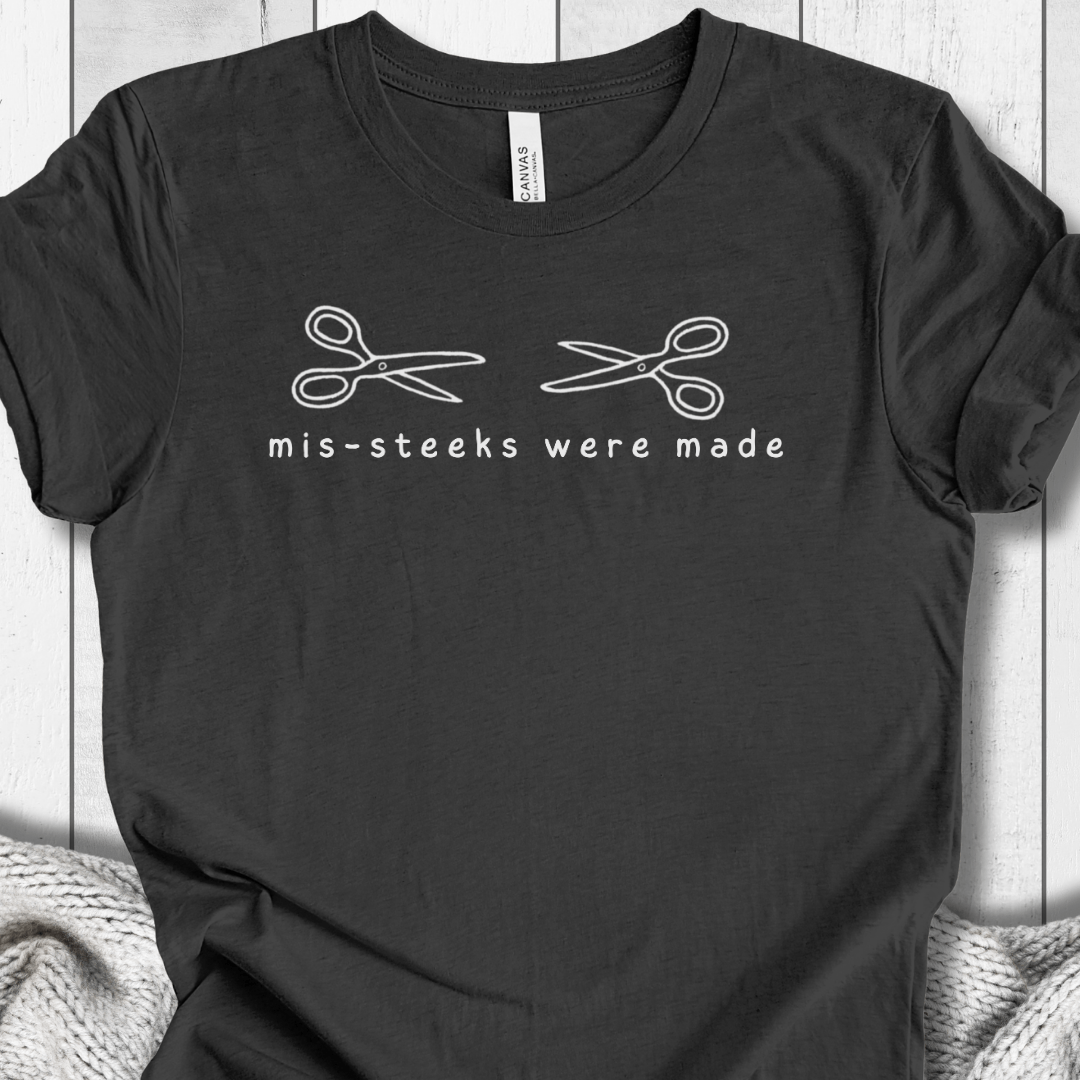 Mis-steeks t-shirt Dark Grey / XS