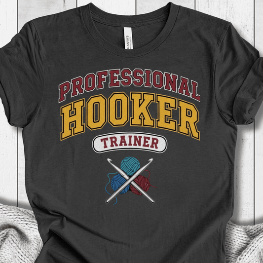 Professional Hooker T-Shirt Dark Grey / XS