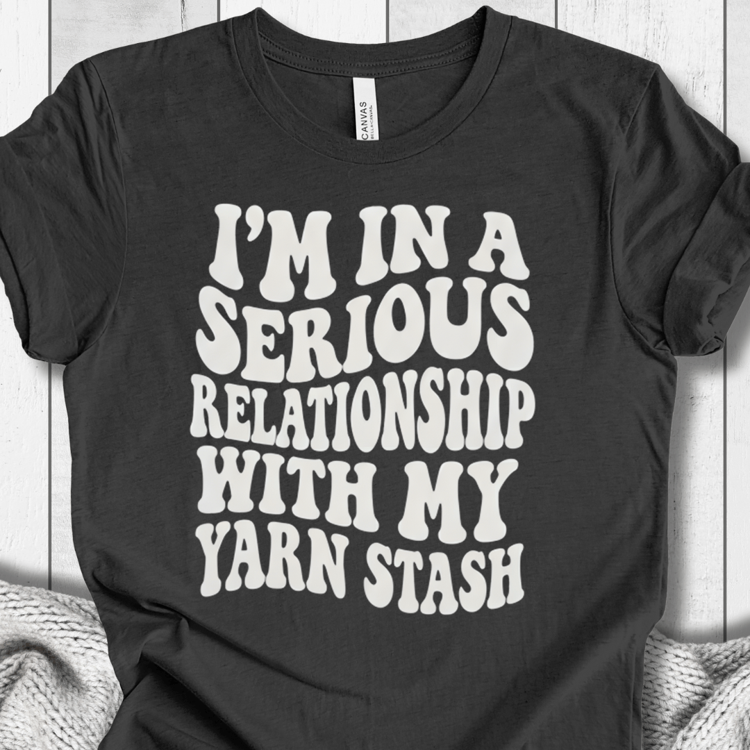 Serious Relationship T-Shirt Dark Grey / XS