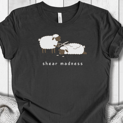 Shear Madness t-shirt Dark Grey / XS