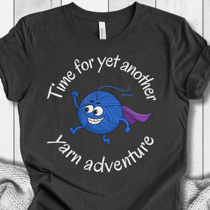 Yarn Adventure T-Shirt Dark Grey / XS