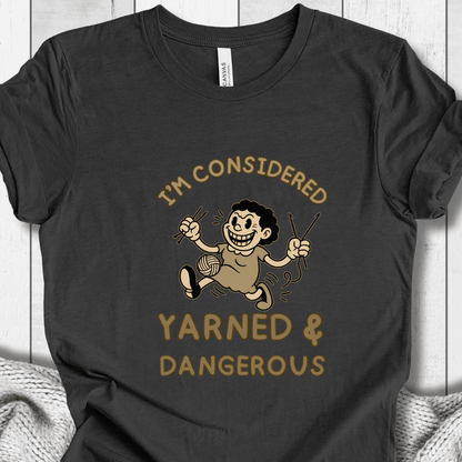 Yarned & Dangerous T-Shirt Dark Grey / XS