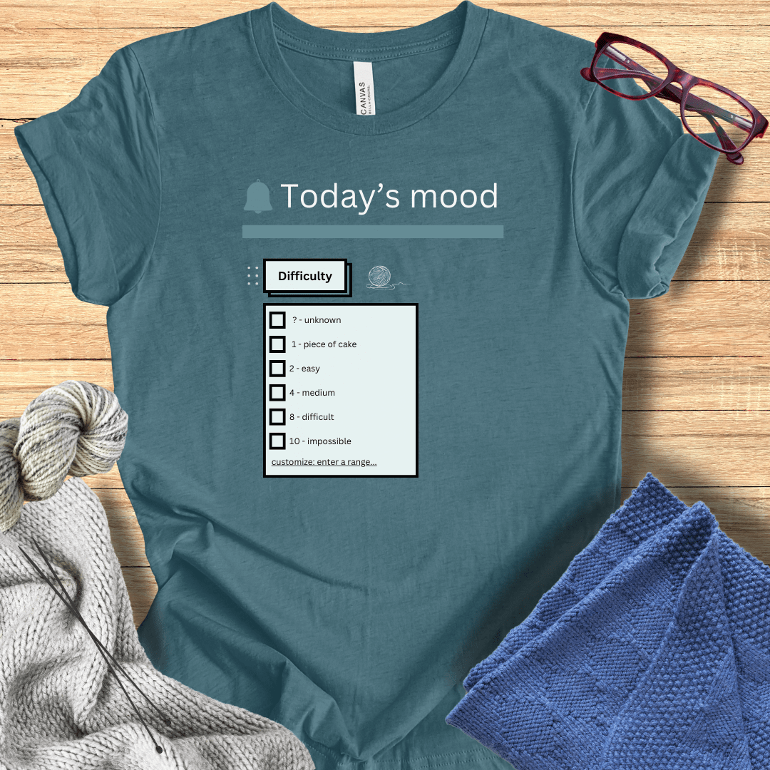 Ravelry Mood T-Shirt Deep Teal / S