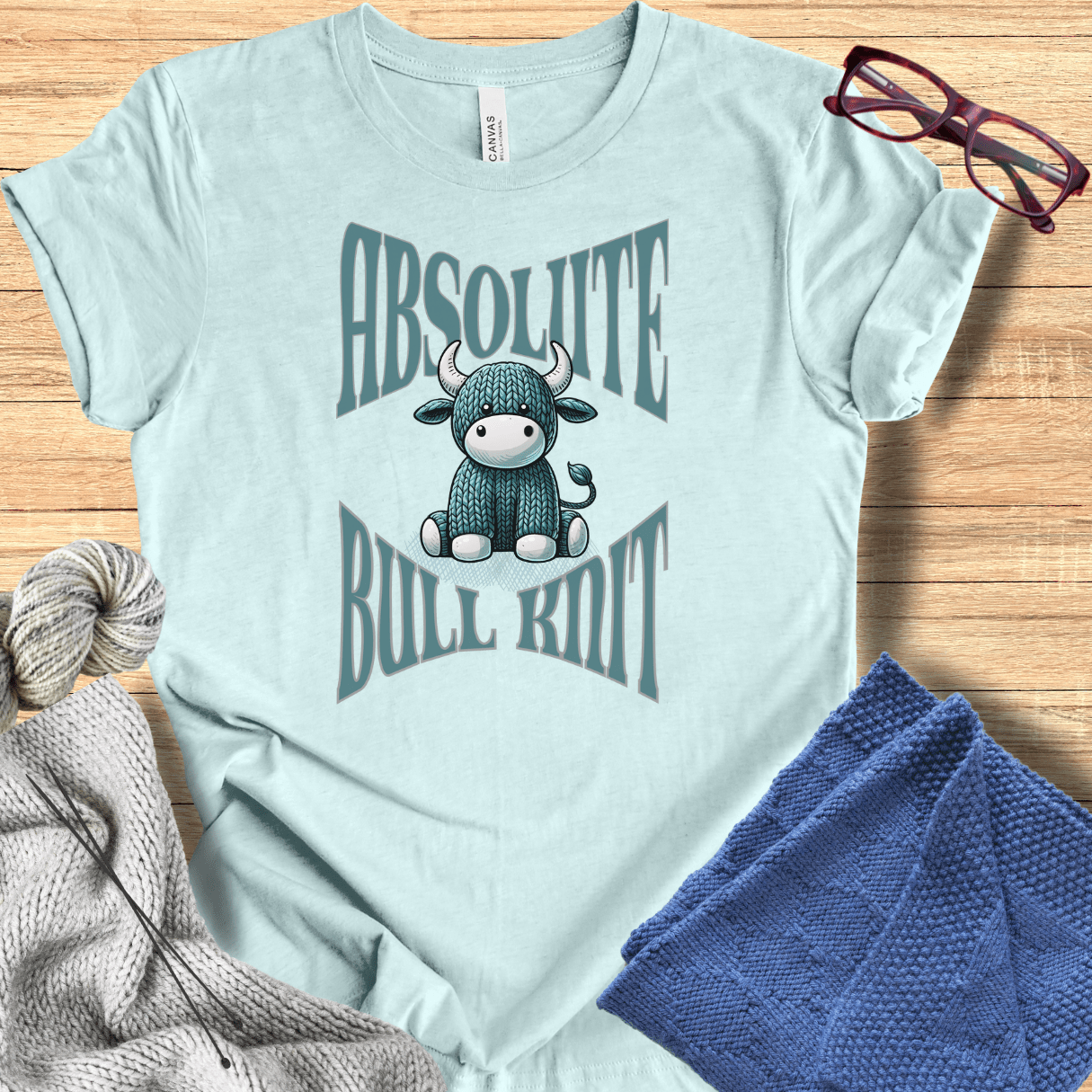 Absolute Bullknit T-Shirt Ice Blue / S