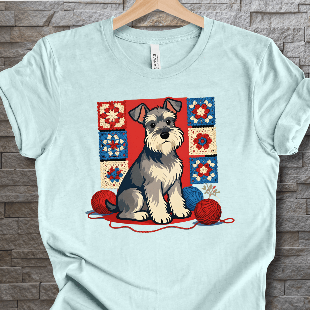 Dogs & Yarn T-Shirt Ice Blue / S