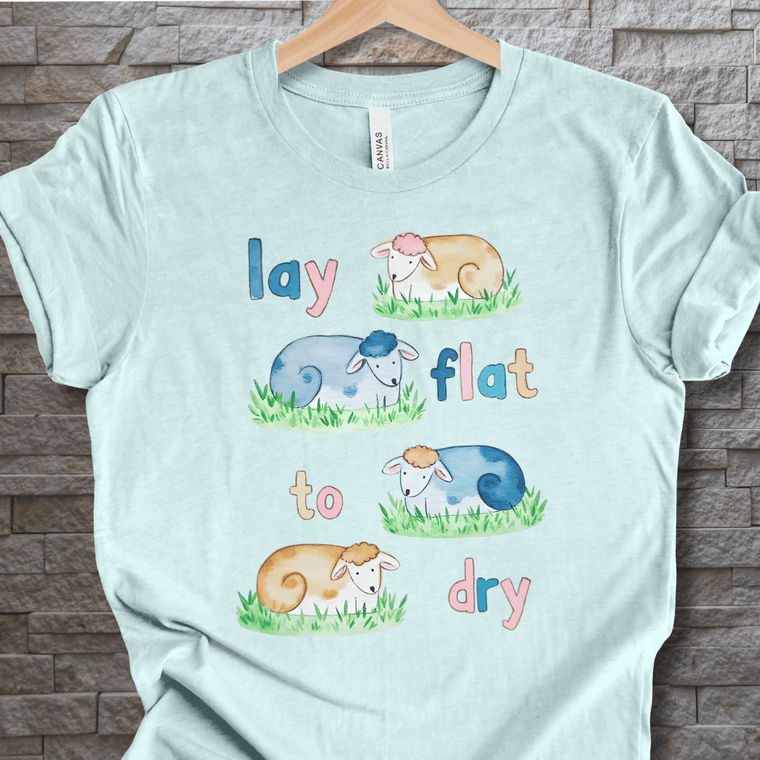 Lay Flat to Dry Group T-Shirt Ice Blue / S