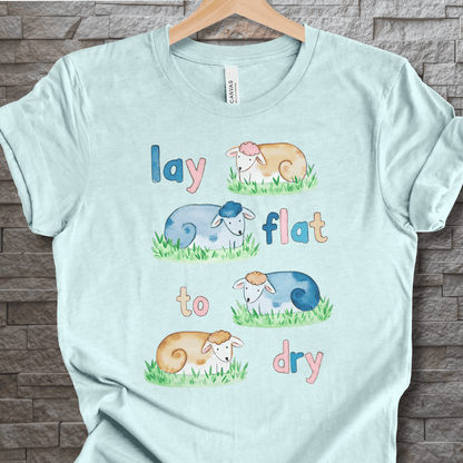 Lay Flat to Dry Group T-Shirt Ice Blue / S