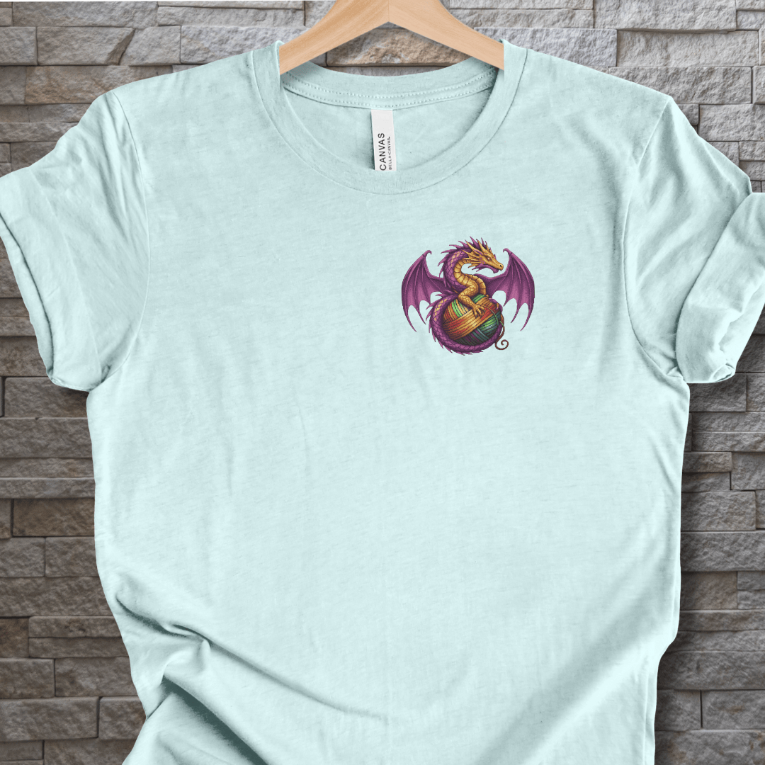 Pocket Dragon T-Shirt Ice Blue / S