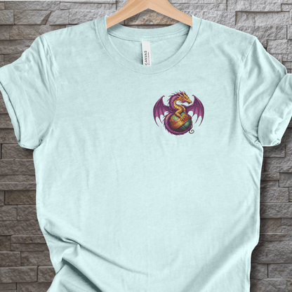 Pocket Dragon T-Shirt Ice Blue / S