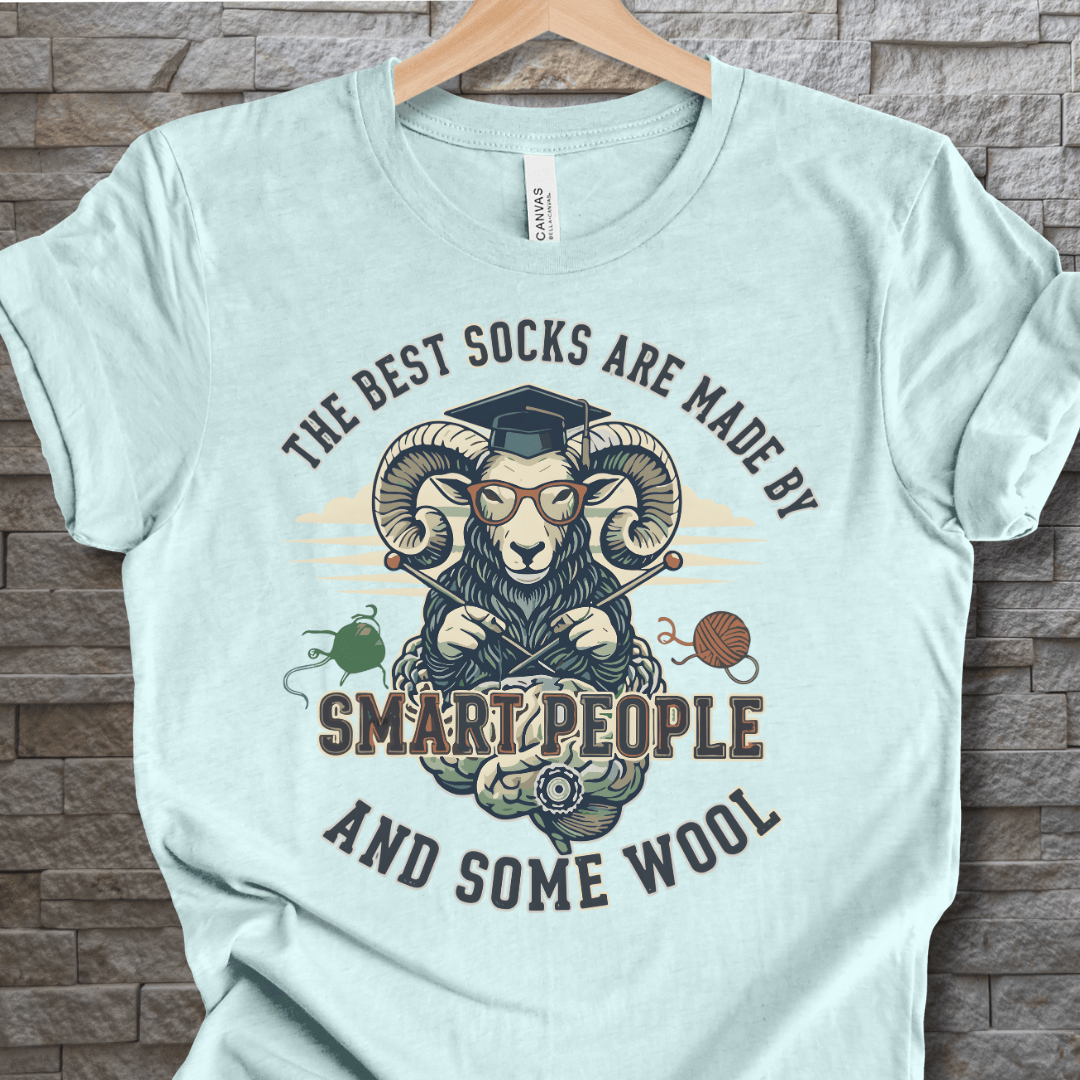 Sock Maker T-Shirt Ice Blue / S