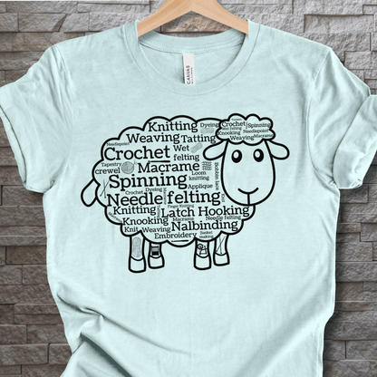 Yarn Cloud T-Shirt Ice Blue / S