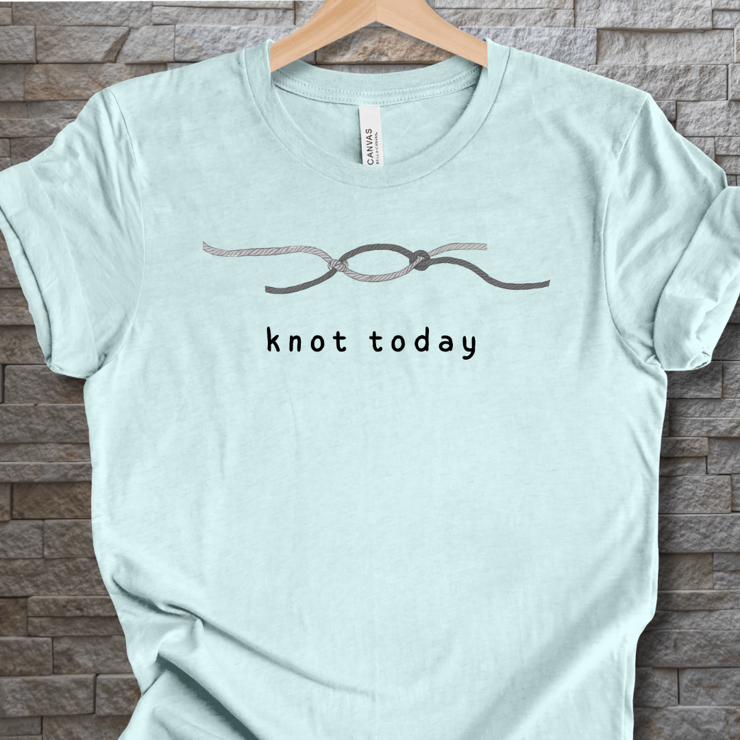 Knot Today t-shirt Ice Blue / XS
