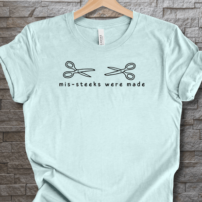 Mis-steeks t-shirt Ice Blue / XS