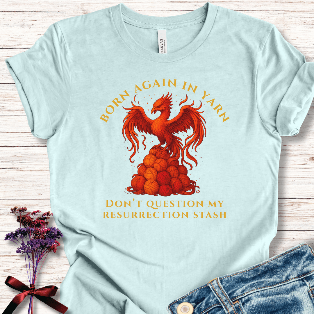 Phoenix Stash T-Shirt Ice Blue / XS