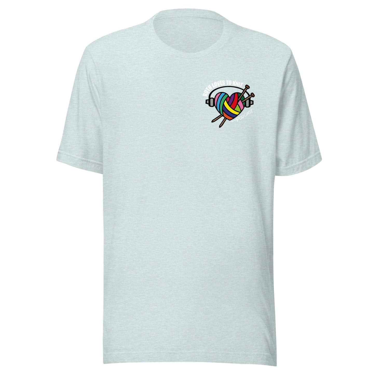 Ruth Loves To Knit T-Shirt Ice Blue / XS