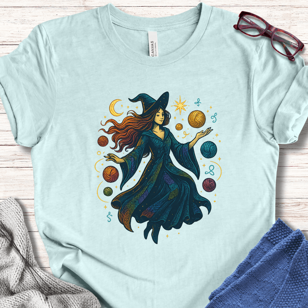 Yarn Witch T-Shirt Ice Blue / XS