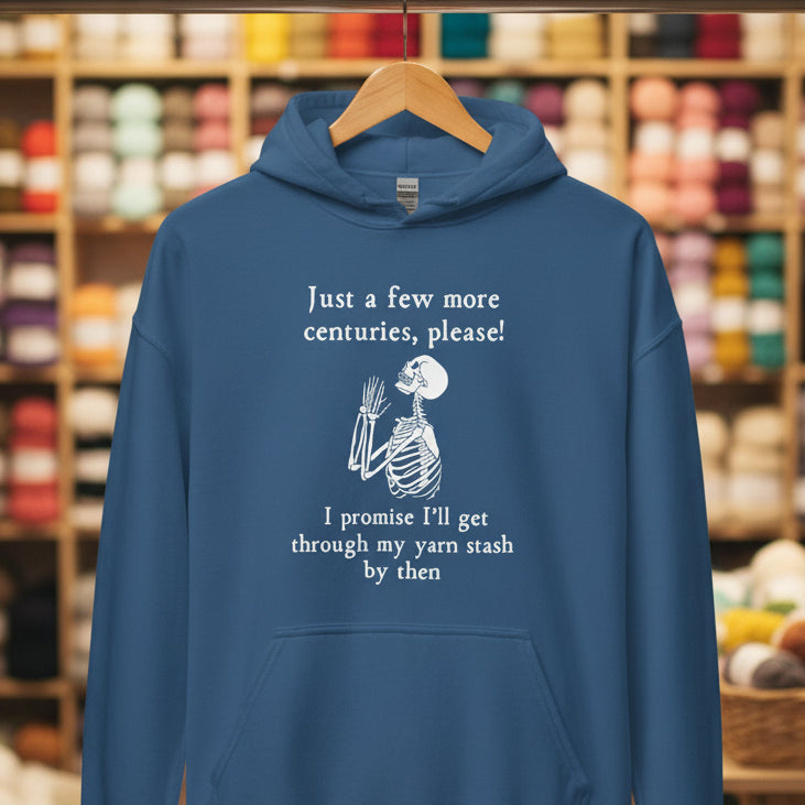 Just a Bit Longer Hoodie Indigo Blue / S