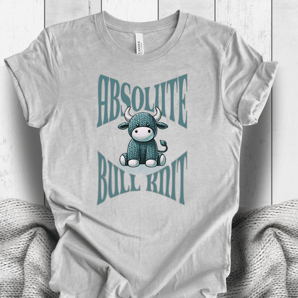 Absolute Bullknit T-Shirt Light Grey / S