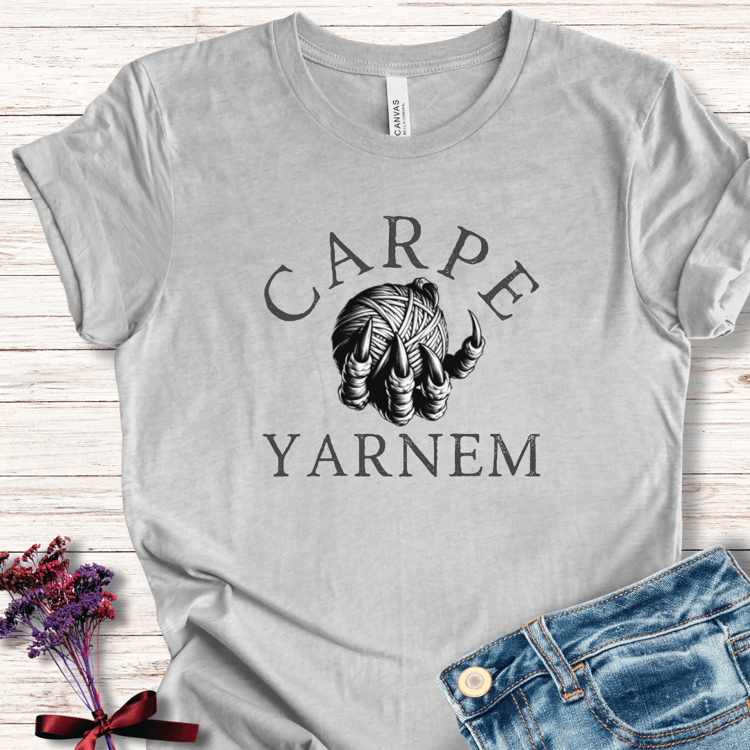 Carpe Yarnem T-Shirt Light Grey / S