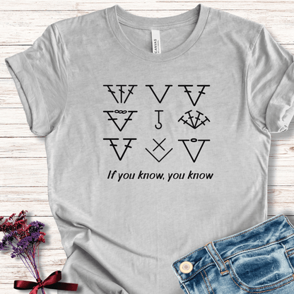 If you know, you know T-Shirt light Grey / XS