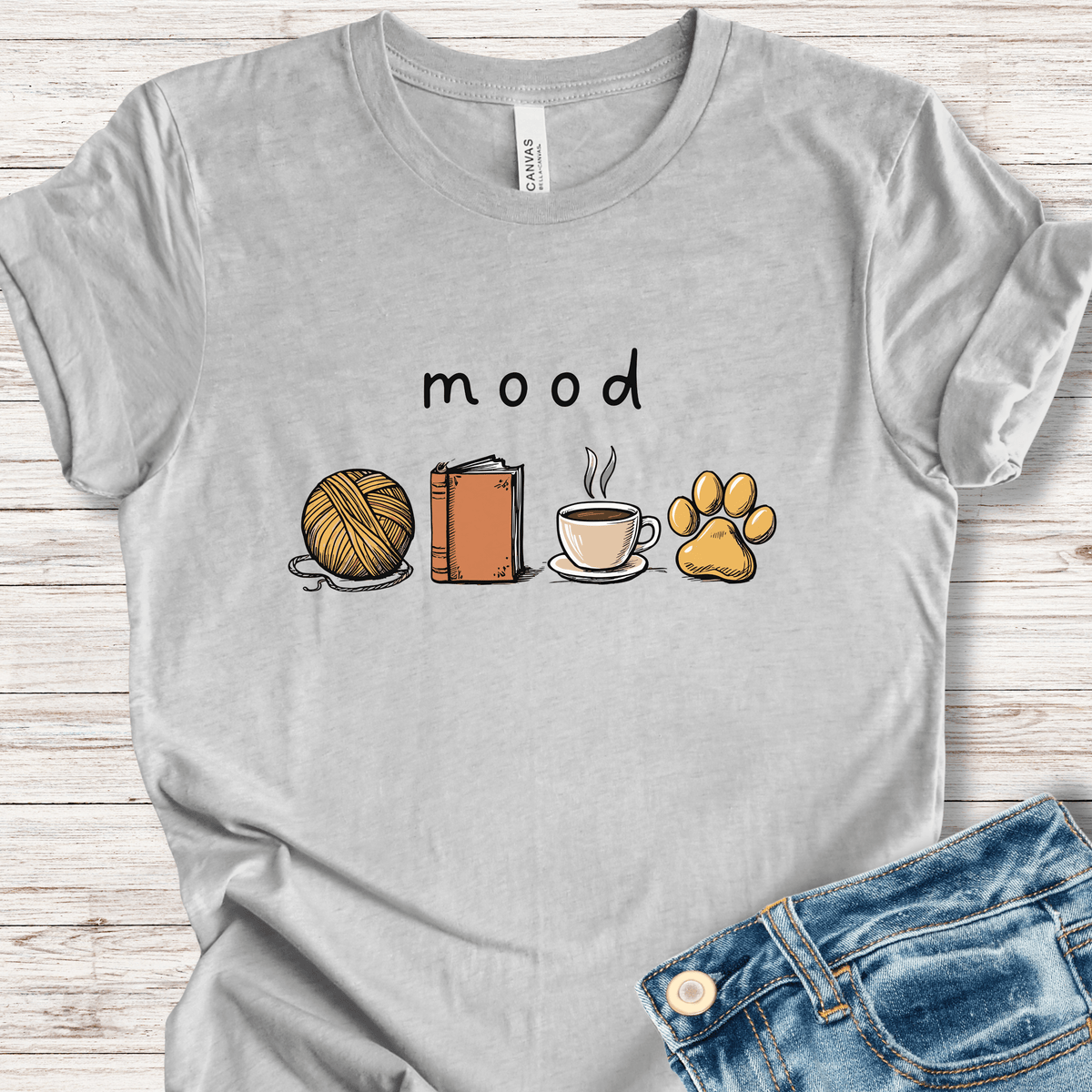 Mood T-Shirt Light Grey / XS