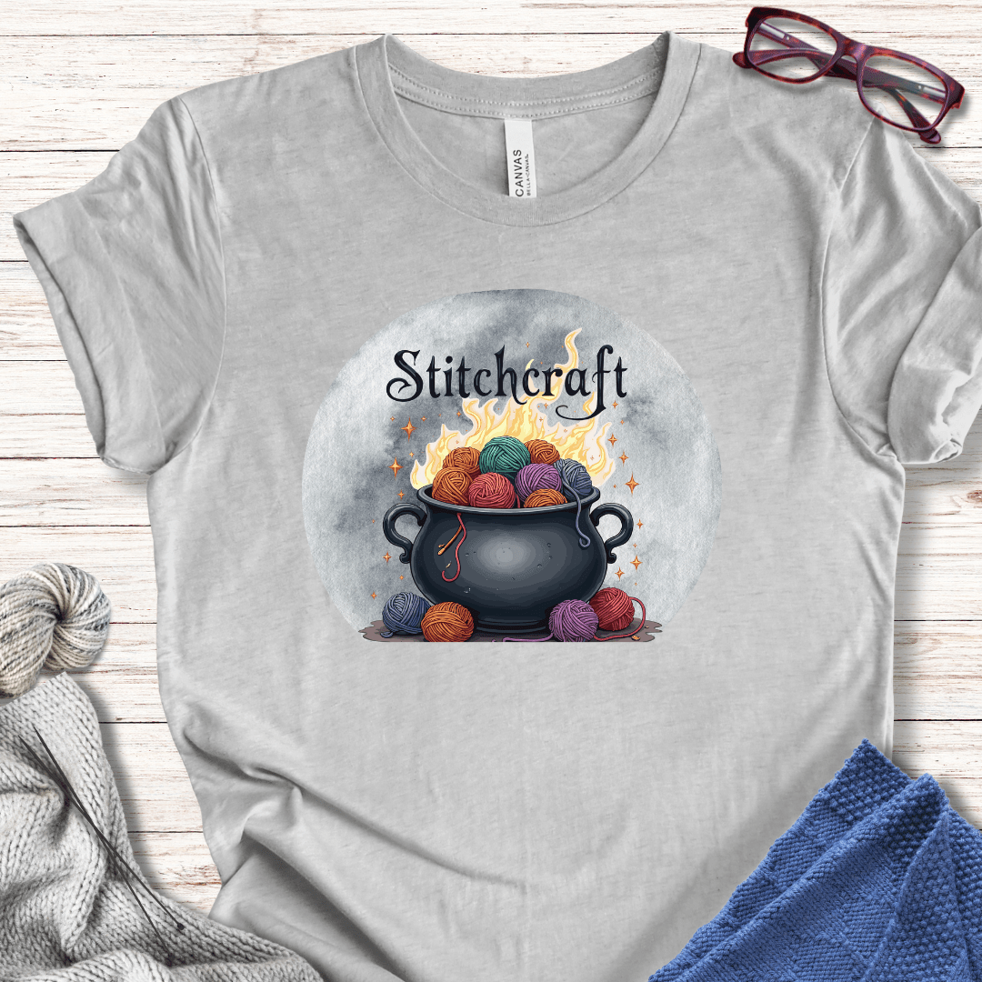 Stitchcraft Cauldron T-Shirt Light Grey / XS