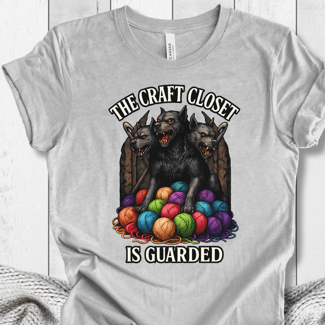 The Craft Closet T-Shirt Light Grey / XS