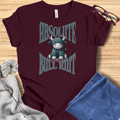 Absolute Bullknit T-Shirt Maroon / S