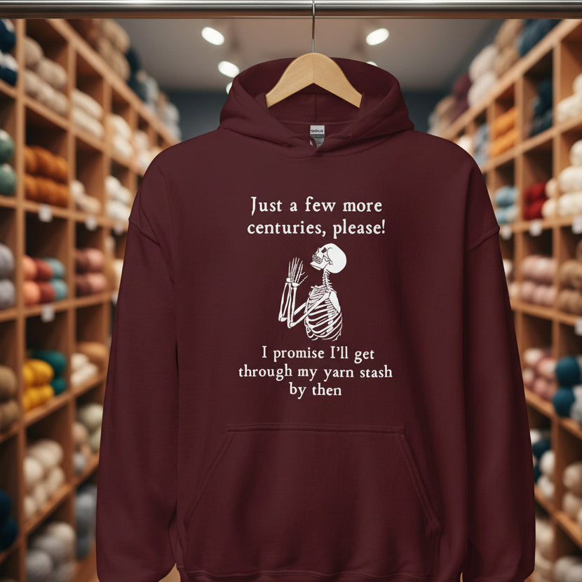 Just a Bit Longer Hoodie Maroon / S