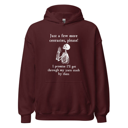 Just a Bit Longer Hoodie Maroon / S