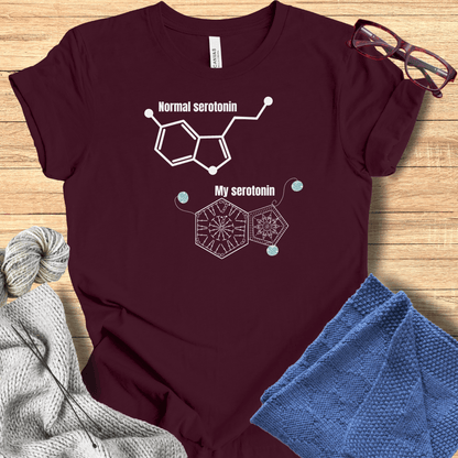 My Serotonin T-Shirt Maroon / S