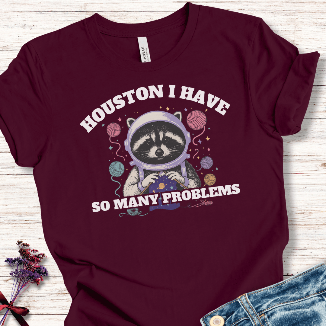 Houston T-Shirt Maroon / XS