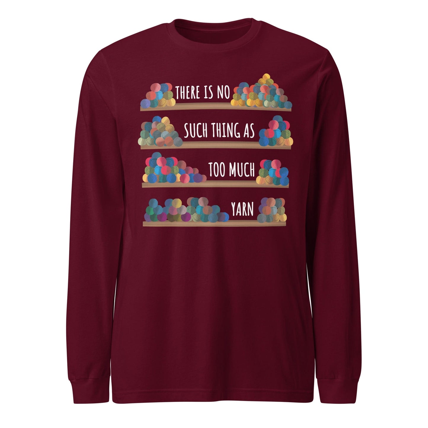 No Such Thing Long Sleeve Tee Maroon / XS