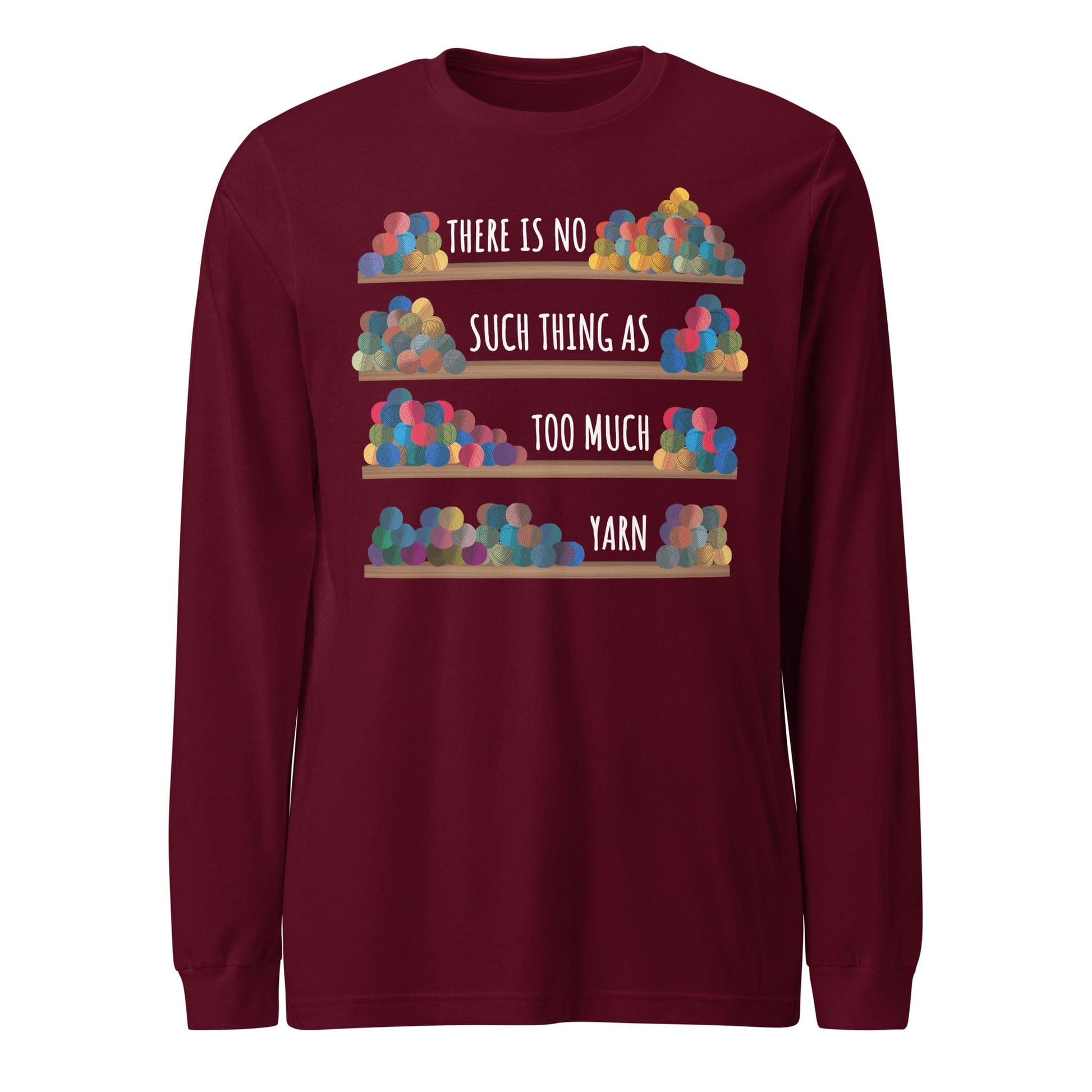 No Such Thing Long Sleeve Tee Maroon / XS