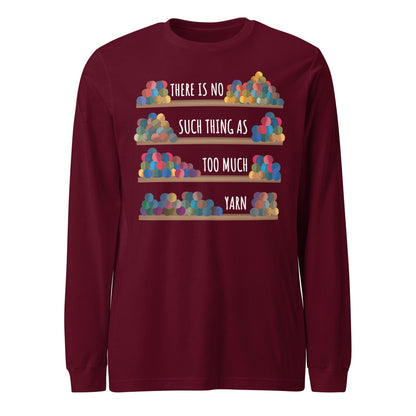No Such Thing Long Sleeve Tee Maroon / XS