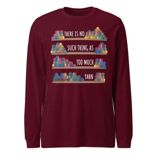 No Such Thing Long Sleeve Tee Maroon / XS