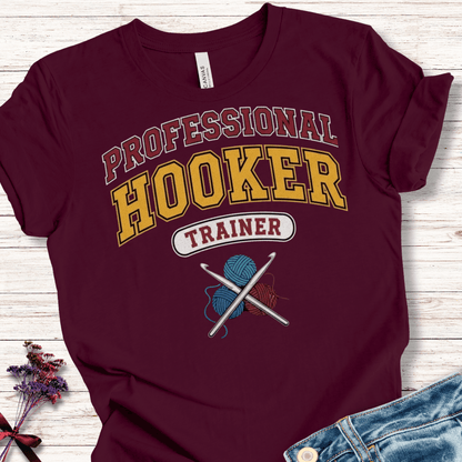 Professional Hooker T-Shirt Maroon / XS