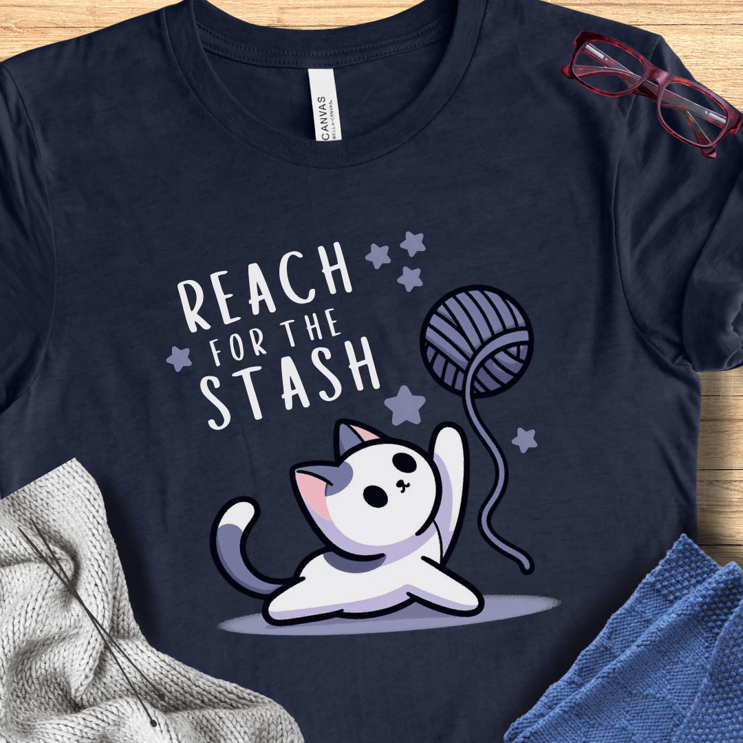 Reach for the Stash T-Shirt Midnight Navy / S