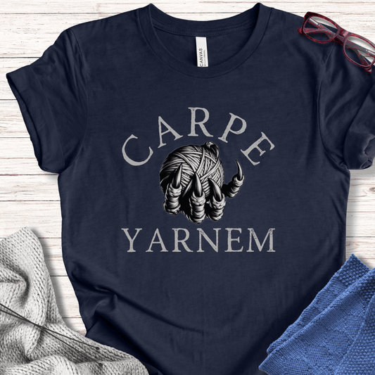 Carpe Yarnem T-Shirt Navy / S