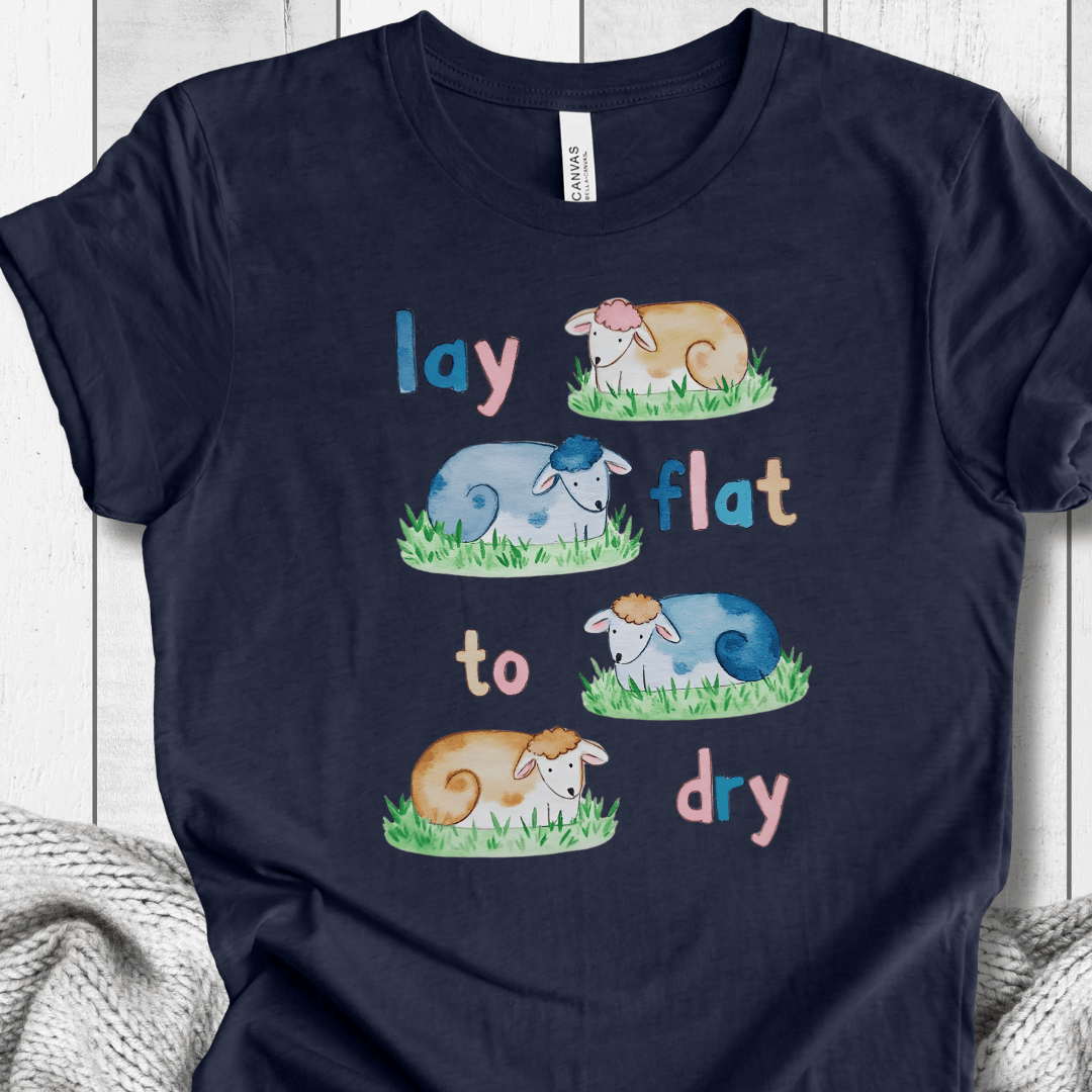 Lay Flat to Dry Group T-Shirt Navy / S