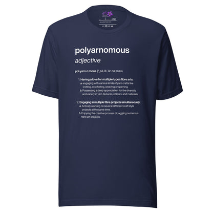 Polyarnomous Crew Neck T-Shirt Navy / S